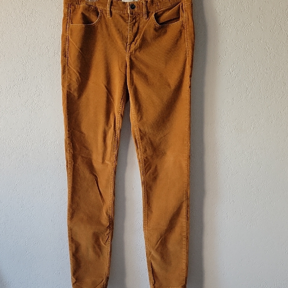 Madewell Women's Corduroy Skinny  Low Rise Pants Size29x32